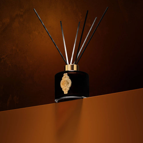 TAÏGA | 4 oz, Boxed | Handcrafted Luxury Alcohol-Free Reed Diffuser 