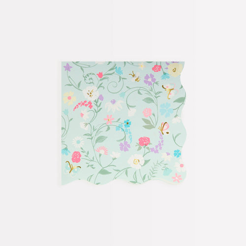 Meri Meri x LadurÃ©e Paris Floral Small Napkins