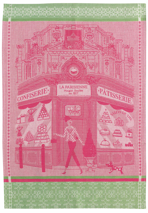 La Parisienne Pink Tea Towel