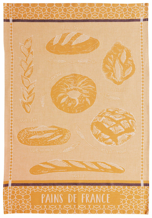 Les Pains de France Tea Towel