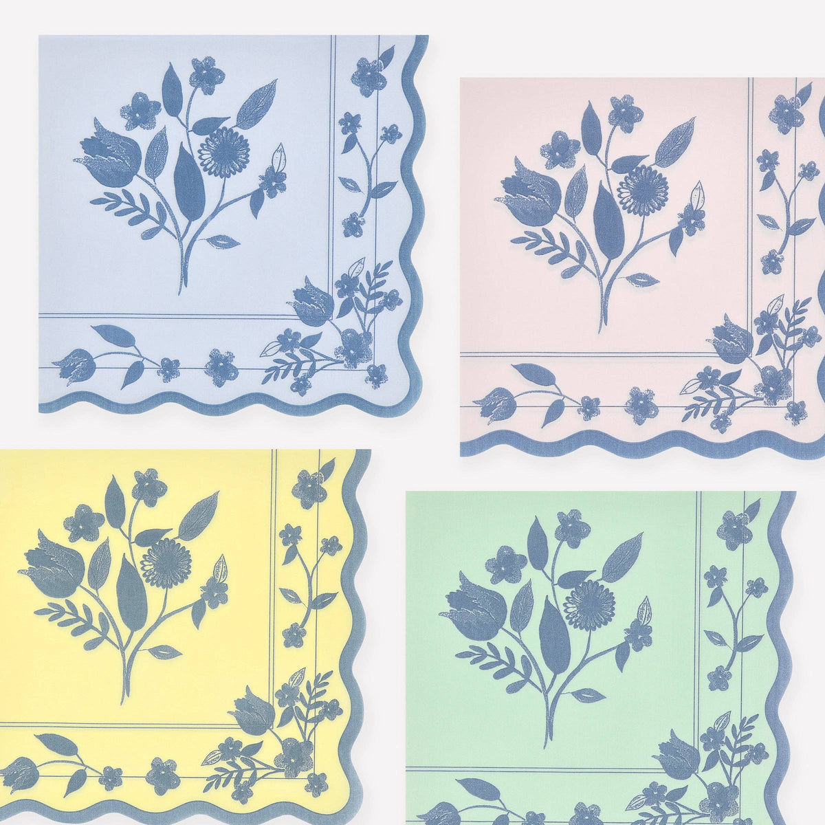 Vintage Botanical Large Napkins