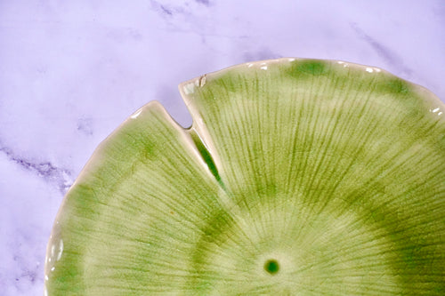 Lotus Dinner Plate Pair
