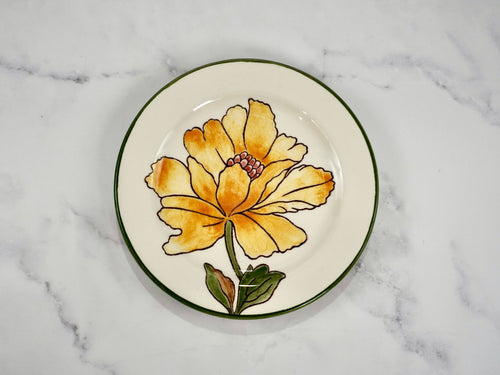 Les Grandes Fleurs Bread Plates