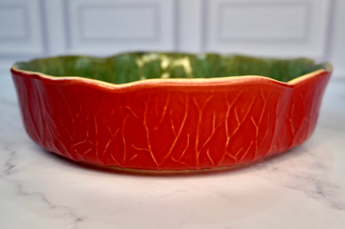 Costa Nova Riviera Tomate Water Lily Bowl