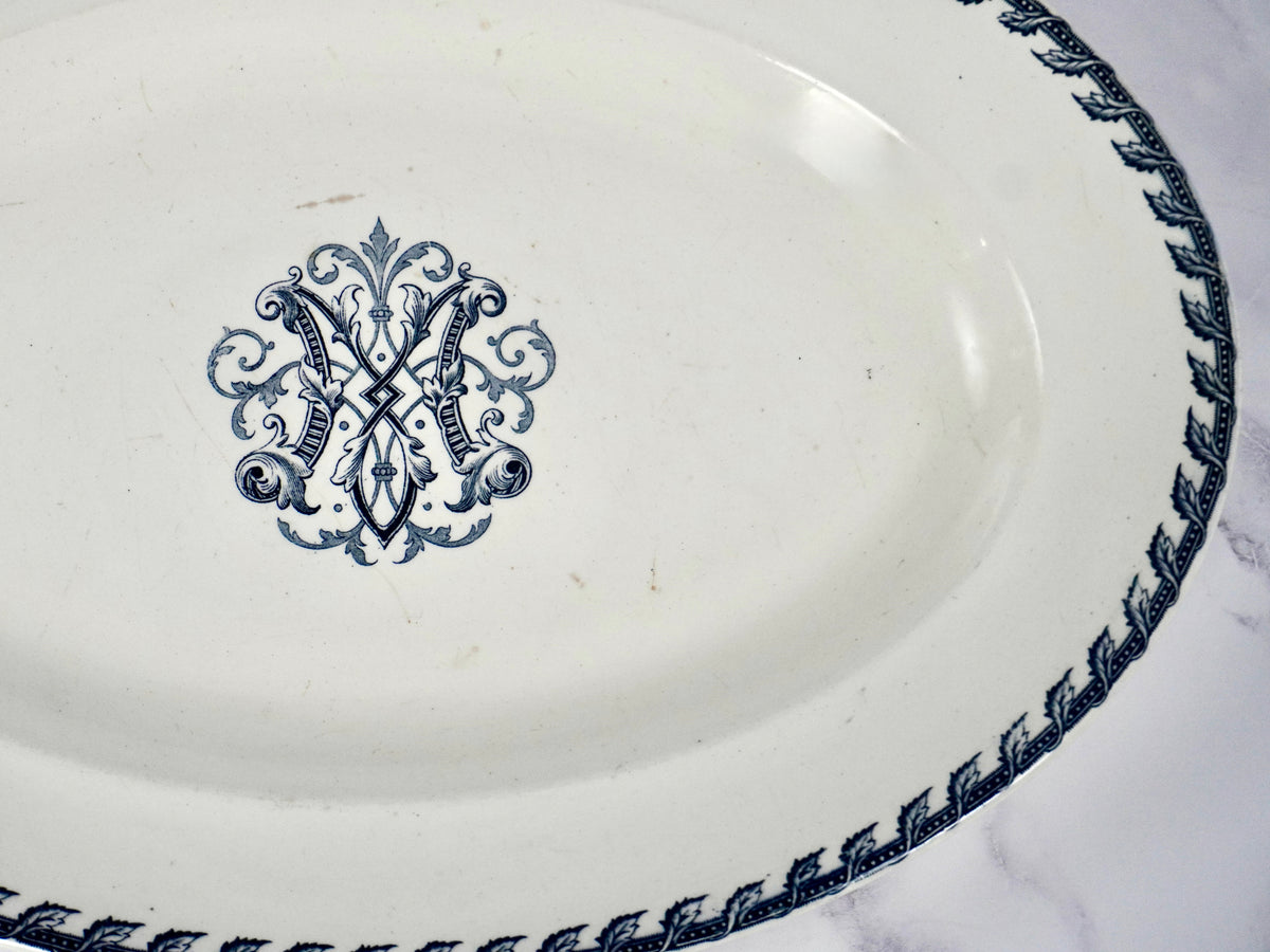 Monogram Serving Plate
