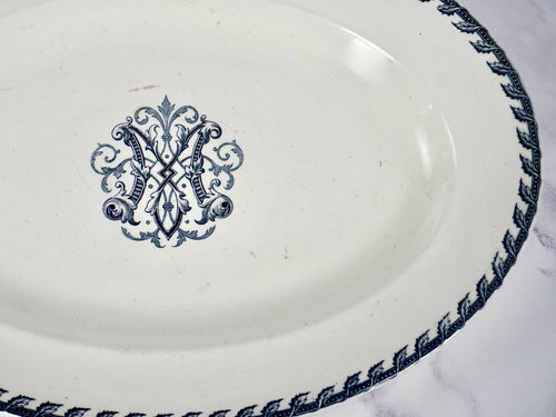 Monogram Serving Plate