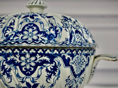 Blue and White Mini Soupière