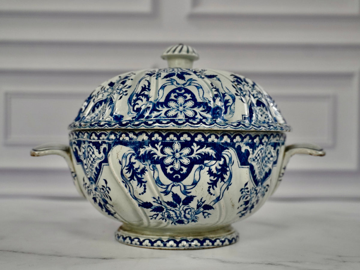 Blue and White Mini Soupière