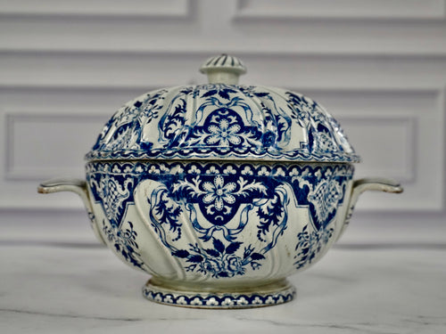 Blue and White Mini Soupière