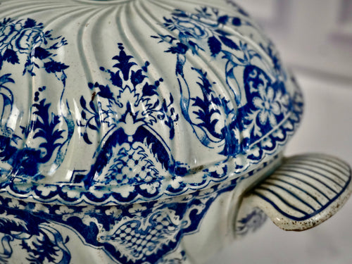 Blue and White Mini Soupière