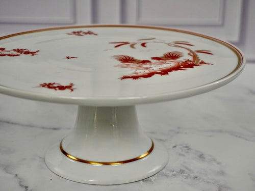 Mid-Late 20th Century Italian Richard Ginori Cake Stand