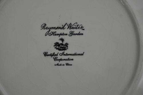 Raymond Waites Hampton Garden Dinner Plates