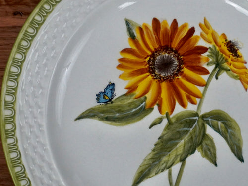Raymond Waites Hampton Garden Dinner Plates