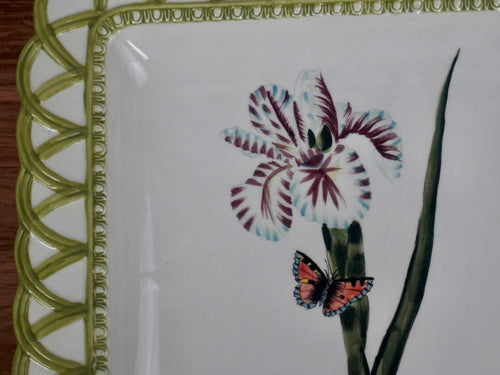 Raymond Waites Hampton Garden Square Serving Platter