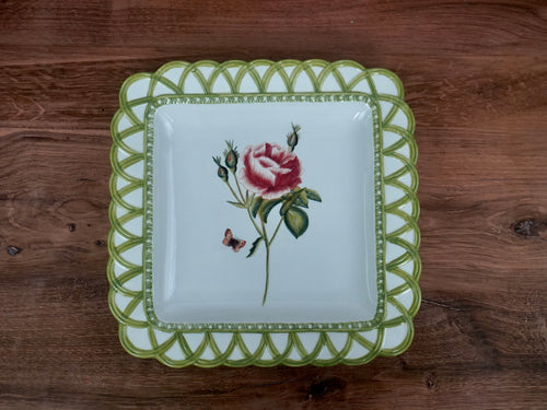 Raymond Waites Hampton Garden Square Serving Platter