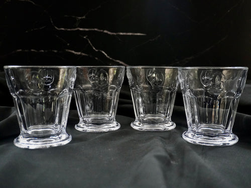 Fleur-de-Lys Bistro Tumbler Set