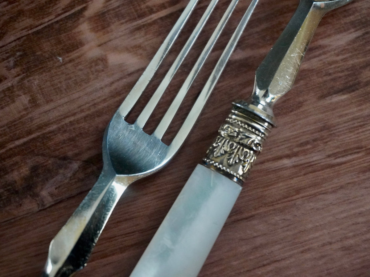 Mother of Pearl Dessert Forks