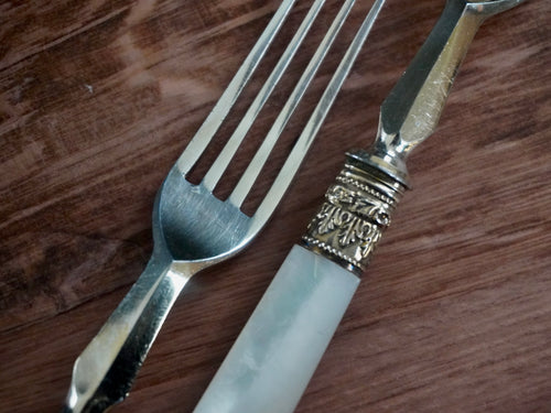 Mother of Pearl Dessert Forks