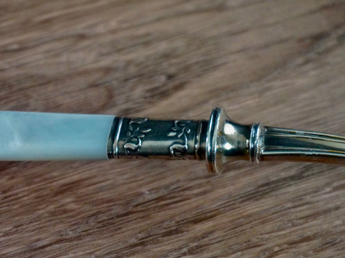  Sterling Silver Mother of Pearl Ladle - Small