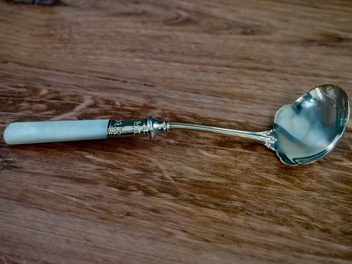  Sterling Silver Mother of Pearl Ladle - Small