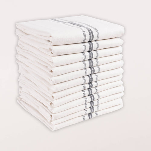 Farmhouse Stripe Kitchen Towels Set Of 2