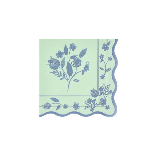Vintage Botanical Small Napkins
